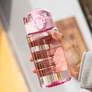Botella de Agua Deportiva de 550 ml con Aislamiento Térmico, Tapa Anticaídas, Gran Capacidad, Botella de Plástico Portátil para Gimnasio y Actividades al Aire Libre - Product Image 6