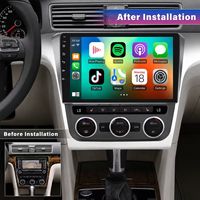 Pour VW Passat 2012 Écran de lecteur DVD radio 9 pouces Android DSP Panneau tactile Système de divertissement multimédia Navigation