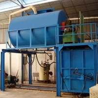Mesin Rebonding Busa Bekas Terlaris, Daur Ulang Busa untuk Penggunaan Kedua dengan Motor Inti & Komponen PLC Pembuat Busa