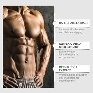 Quemador de pérdida de peso anticelulítico Quema de grasa caliente Crema caliente adelgazante Forma del cuerpo Músculos del vientre - Product Image 4