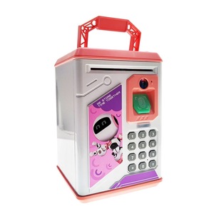 おもちゃ銀行安全なマネーボックスホットプラスチック製おもちゃメーカーカスタマイズされたMult-color Atm Piggy Bankお金 - Product Image 1