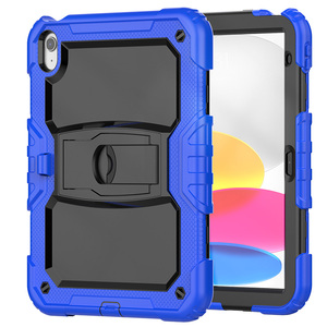 Étui épais en silicone <span class=keywords><strong>pour</strong></span> <span class=keywords><strong>tablette</strong></span> <span class=keywords><strong>pour</strong></span> <span class=keywords><strong>Apple</strong></span> iPad 10e génération 10.9 pouces 2022 enfants antichoc robuste béquille couverture rigide - Product Image 6