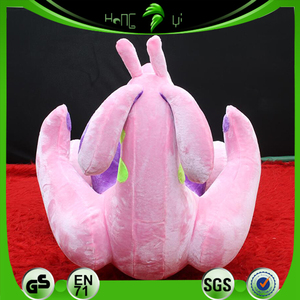 Hongyi inflable 2M peludo <span class=keywords><strong>Goodra</strong></span> juguetes personalizados Rosa peluche dragón peludo - Product Image 2