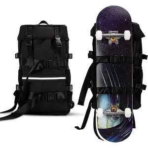 Skateboard Bag Backpack Outdoor Longboard Sports Backpack Waterproof Roller Skating Backpack