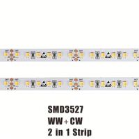 Guirlandes lumineuses LED Epistar Smart Factory Direct SMD 5050/5630/2835 DC 12V Corps en cuivre Largeur PCB 8mm Contrôle vocal Coupables IP67