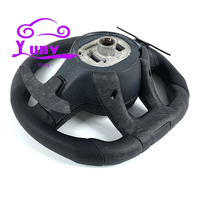 Volant en fibre de carbone forgé sur mesure pour Mercedes Benz W205 W213 W222 W223 W218 C257 CLA GLA GLC GLE GLS AMG