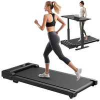 Tapis roulant électrique pliable Kerolina 2HP - Machine de marche et de course compacte et portable pour bureau, vitesse réglable, télécommande