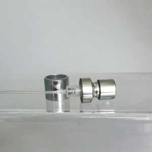 Flacone da Profumo in Vetro Trasparente da 50ml con <span class=keywords><strong>Spray</strong></span> Argentato - Product Image 4