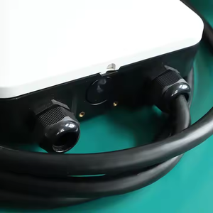 Treo tường 7kW xe điện sạc năng lượng mới <span class=keywords><strong>AC</strong></span> đống 32A DC đầu ra 16A đánh giá mô hình hiện tại wallbox tương thích Tesla - Product Image 5