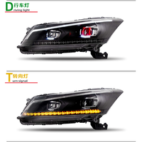 Faros delanteros LED 2011 2012 2009 para Honda Accord 2008 a 2013