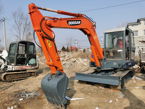 Usato 2020 modello 5.5 ton DONSAN DH55 mini escavatore mini scavatrice cina commercio all'ingrosso excavadora pollice secchio per la vendita - Product Image 3