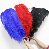 Plumes d'autruche en gros, 10-80 cm, en vrac, pour décorations d'Halloween, de Noël, du Jour des Morts, de Thanksgiving, fournitures de bricolage