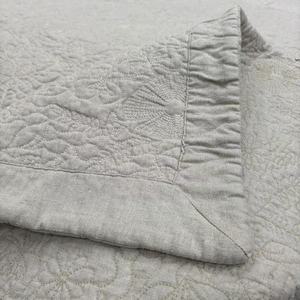 <span class=keywords><strong>Cubrecama</strong></span> Acolchado Bordado de Cáñamo, Color Natural, 200*230cm, con Mantas Lisas para Todas las Estaciones - Product Image 2