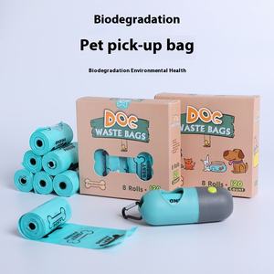Meilleures ventes : Distributeur de sacs pour déjections canines écologique, avec pelle en plastique <span class=keywords><strong>biodégradable</strong></span> et sacs <span class=keywords><strong>à</strong></span> déjections découpés pour l'élimination des déchets d'animaux - Product Image 2