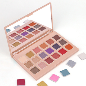 Nhà máy tùy chỉnh <span class=keywords><strong>18</strong></span> màu <span class=keywords><strong>Eyeshadow</strong></span> Palette sắc tố Matte Vegan nhãn hiệu riêng <span class=keywords><strong>Eyeshadow</strong></span> - Product Image 2