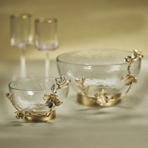 Decorative <b>Glass</b> <b>Serving</b> <b>Bowl</b> - Product Image 1