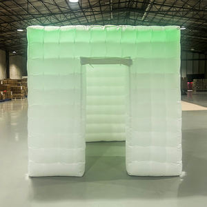 이벤트, 파티, 야외 무역 박람회용 맞춤형 공기주입식 포토부스 휴대용 포토부스 텐트 LED 360 포토부스 인클로저 - Product Image 2