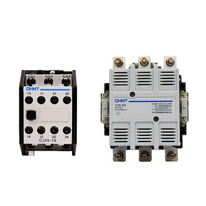 Contactor Eléctrico de CA Chint, 220V Monofásico, 380V Trifásico, Serie CJ20-100A con Bobinas de 63A, 160A, 40A, 25A, 250A, 400A - Product Image 1