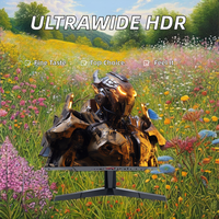 Moniteur de jeu HDR sans bordure ultra large de 32 pouces, écran d'ordinateur incurvé de 144Hz/240Hz, livraison gratuite