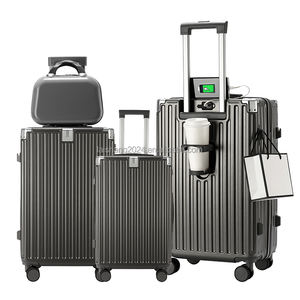 بيع بالجملة حقيبة مع جيب لاب توب طقم حقائب سفر للمكتب حقيبة ترولي صغيرة كابينة بدون وزن - Product Image 5