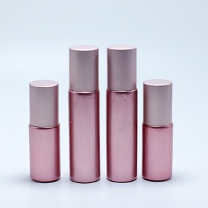 Clear Rose Gold Roll on <b>Bottle</b> <b>5ml</b> 10ml High Quality Glass <b>Perfume</b> Roll on <b>Bottle</b> - Product Image 2
