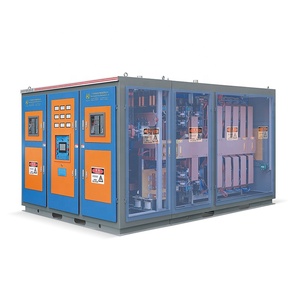 Chịu nhiệt độ cao gang thép lò nhà máy giá tự động đổ cảm ứng điện nóng chảy lò - Product Image 4