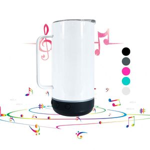 USA WAREHOUSE Free Shipping Wholesale 14oz Vacuum Insulated Wireless Speaker Tumbler for Customized Gifts - Product Image 5