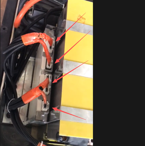 Arnés de cables EV único más nuevo de 2025 para paquete de batería Nissan <span class=keywords><strong>Leaf</strong></span> 96S1P arnés de cables automático personalizado para 40KWH 53KWH <span class=keywords><strong>62KWH</strong></span> - Product Image 2