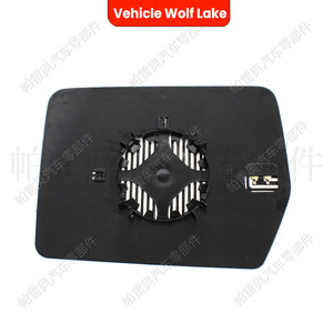 Verre de rétroviseur latéral de voiture Wolf Lake pour Ford F150 2011-2014, pièce de rechange gauche/droite, matériau ABS noir - Product Image 5