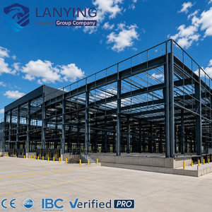 Installation rapide de <span class=keywords><strong>PEB</strong></span> avec certification ISO9001, structure en acier léger anti-corrosion et atelier à grande portée - Product Image 2
