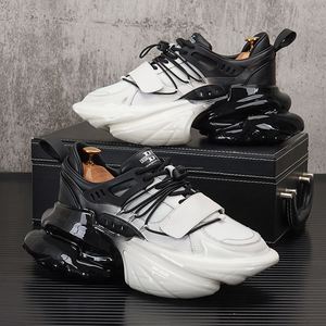 Zapatos de hombre estilo europeo 2026: Nuevas zapatillas deportivas y casuales de moda con suela gruesa y aumento de altura para hombre - Product Image 1