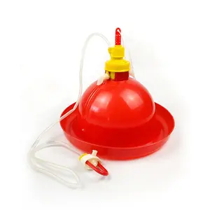 Plastic plasson poultry chicken bell drinker for baby chick Semi Automatic water feeder bowl