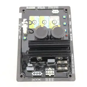 AVR R450M 3 상 자동 전압 조정기 브러시 발전기 AVR 회로 다이어그램 R450M