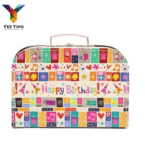 Tự làm Thiết kế trẻ em Đồ chơi cầm tay hộp màu lưu trữ Vali giấy các tông bao bì - Product Image 3