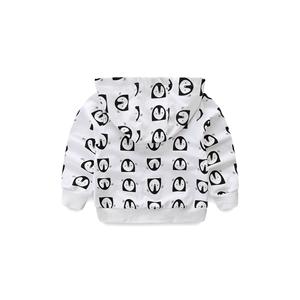 <b>Kids</b> Boys Girls Printed Jacket 2019 Fashion Baby Boy Girl Long Sleeve Zipper Hooded Outwear Warm Cartoon Jackets - Product Image 2