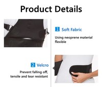 Bande de bases de correcteur de posture réglable médicale unisexe Offre Spéciale pour le soutien et la protection du dos de l'épaule