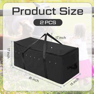 Free sample BSCI Factory Wholesale Large Easy Carrying Tote <b>Hay</b> Bale Storage <b>Bag</b> Durable Feed <b>Bag</b> Horse Stable <b>Hay</b> <b>Bag</b> - Product Image 2