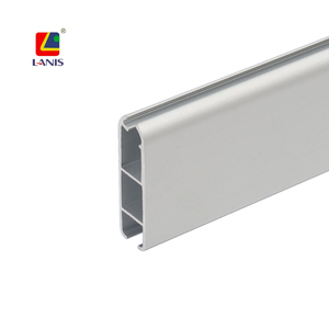 Con lăn mù bộ phận 4216 nhôm hình bầu dục dưới đường sắt ống phụ kiện cho rèm - Product Image 4