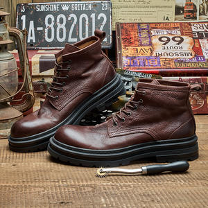 Zapatos formales de cuero para hombre, estilo clásico retro, último modelo 2026, diseño transpirable y antideslizante - Product Image 3