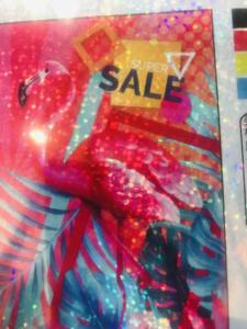 ไวนิลลายกระจกแตกแบบโฮโลแกรม พิมพ์ด้วยหมึกอีโคโซลเว้นท์ เงาสูง กันน้ำ สำหรับงานสติ๊กเกอร์ ป้าย งานฝีมือ และใช้งานกลางแจ้ง - Product Image 4