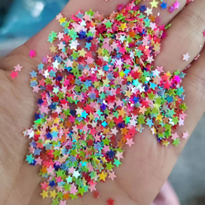 Glitter in Confezione da 500g, Glitter a Forma di Stella da 3mm per Artigianato Fai-da-Te, Decorazione Slime, Riempimento Globi di Neve in Vetro - Product Image 5