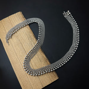 <span class=keywords><strong>Cadena</strong></span> <span class=keywords><strong>de</strong></span> Bolas VAF <span class=keywords><strong>de</strong></span> 1.2/1.5/2/2.4/3/4/5 mm, Collar <span class=keywords><strong>de</strong></span> Acero Inoxidable <span class=keywords><strong>de</strong></span> Alta Calidad, Longitudes 40/45/50/60/65/<span class=keywords><strong>70</strong></span>/75/80 <span class=keywords><strong>cm</strong></span> - Product Image 5