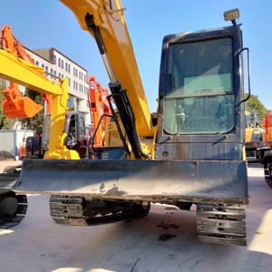 Excavadora de orugas mini Caterpillar 305.5E2 (95% nueva) con orugas de goma y garra, excavadora agrícola usada en venta - Product Image 5