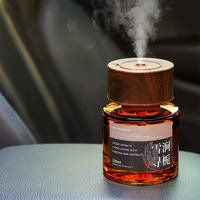 Diffuseur de parfum en verre naturel pour voiture, nouveau style, vente en gros, diffuseur à bâtonnets, longue durée, sans BPA, parfum spa, désodorisant d'ambiance