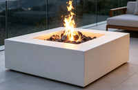 Estufa/Mesa de Exterior para Calentar, Ecológica y Duradera, de Acero Inoxidable 304, con Núcleo Personalizado para Leña/Gas/Alcohol/Atomización