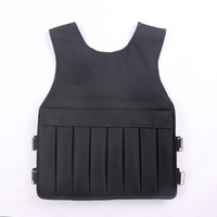 Gilet lesté pour l'entraînement en salle de sport, la course à pied, la musculation, la boxe, veste de fitness pour hommes