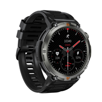 EIGIIS KE3 Orologio Intelligente da Uomo per Esterni con Torcia LED, Touch Screen Completo, Tracker Sportivo e Salute, Smartwatch Tattico Robusto e Impermeabile