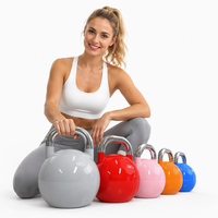 Pesas Rusas Clásicas de Acero con Código de Color para Gimnasio, Uso Comercial, Portátiles, de 4-32 kg, para Levantamiento de Pesas, Gratis