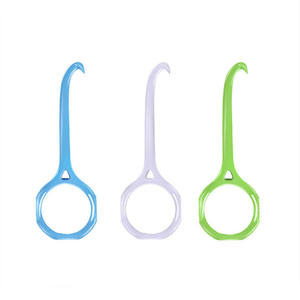 Eliminador de ortodoncia de alta calidad, tirantes invisibles extraíbles, herramienta de extracción transparente, gancho Extractor, 1 unidad/bolsa - Product Image 1