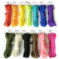 Vente en gros de polyester à 7 cœurs pour paracorde 550 pour l'aventure en plein air randonnée et camping bracelet à bricoler soi-même durable